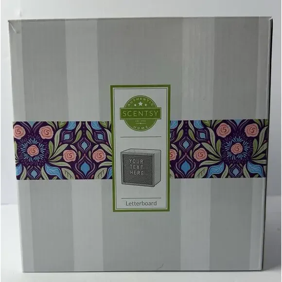 Scentsy Warmer Letterboard Retired New in Original Box *No Instructions* - Picture 6 of 9